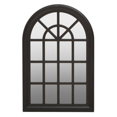 Matte Black Wall Mirror