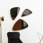 Small Triangular Wall Mirror