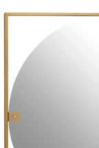 Gold Square Wall Mirror