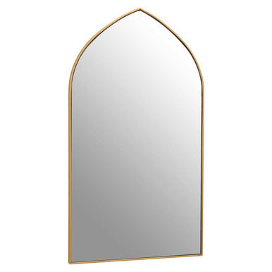 Gold Arched Wall Mirror