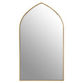 Gold Arched Wall Mirror