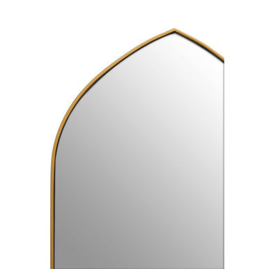Gold Arched Wall Mirror