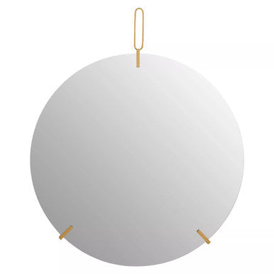 Wall Mirror with Hanging Loop