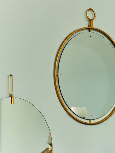 Wall Mirror with Hanging Loop