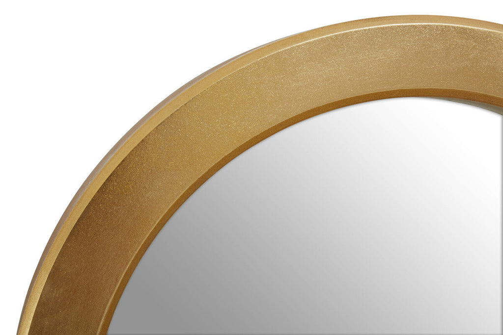 Wide Rim Halo Wall Mirror