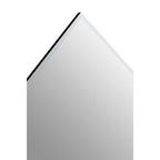 Art Deco Wall Mirror with Silver Finish Frame