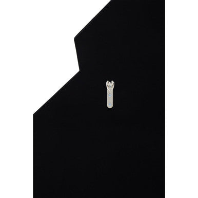 Art Deco Wall Mirror with Silver Finish Frame