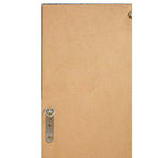 Rectangular Wall Mirror with Silver Finish Frame