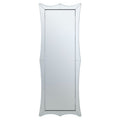 Curved Rectangular Wall Mirror
