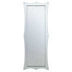 Curved Rectangular Wall Mirror