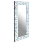 Pyramid Edged Wall Mirror