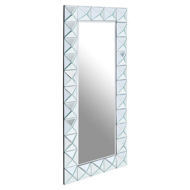 Pyramid Edged Wall Mirror