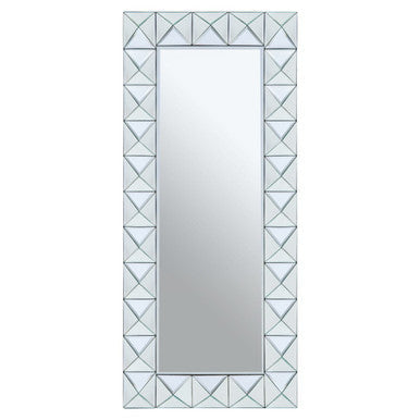 Pyramid Edged Wall Mirror