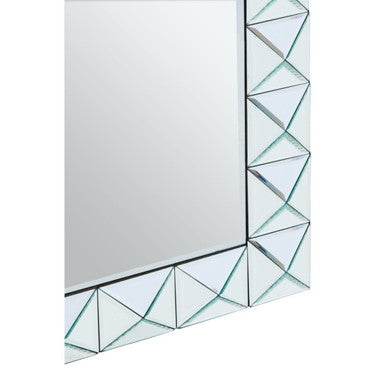 Pyramid Edged Wall Mirror