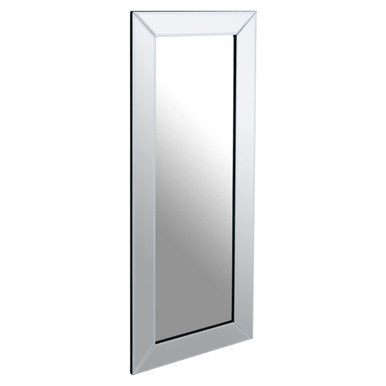 Medium Rectangular Wall Mirror with Bevelled Frame
