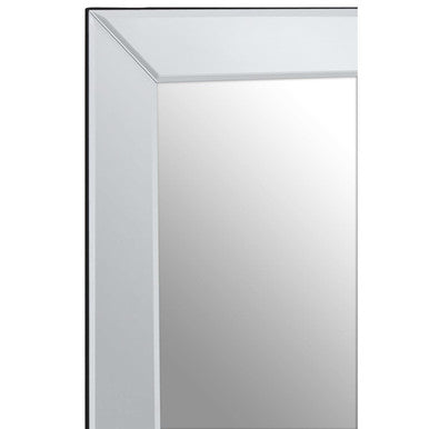 Medium Rectangular Wall Mirror with Bevelled Frame