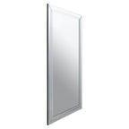 Large Double Bevelled Edge Wall Mirror