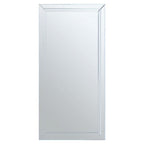 Large Double Bevelled Edge Wall Mirror
