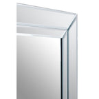 Large Double Bevelled Edge Wall Mirror