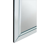 Large Double Bevelled Edge Wall Mirror