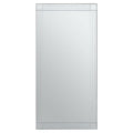 Large Rectangular Wall Mirror with Linear Detail