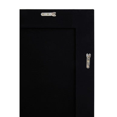 Large Rectangular Wall Mirror with Linear Detail