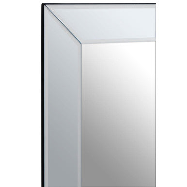Small Rectangular Wall Mirror with Bevelled Frame