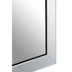 Small Rectangular Wall Mirror with Bevelled Frame