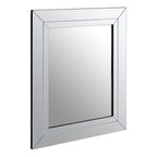 Double Bevelled Edge Wall Mirror