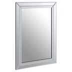 Small Double Bevelled Edge Wall Mirror