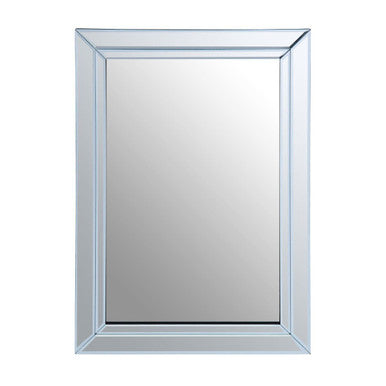 Small Double Bevelled Edge Wall Mirror