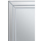Small Double Bevelled Edge Wall Mirror