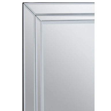 Small Double Bevelled Edge Wall Mirror
