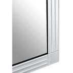 Large Triple Bevelled Edge Wall Mirror