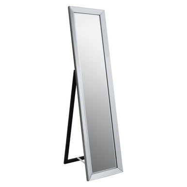 Silver Floor Mirror