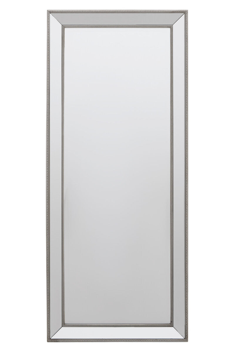 Rectangular Pane Silver Wall Mirror
