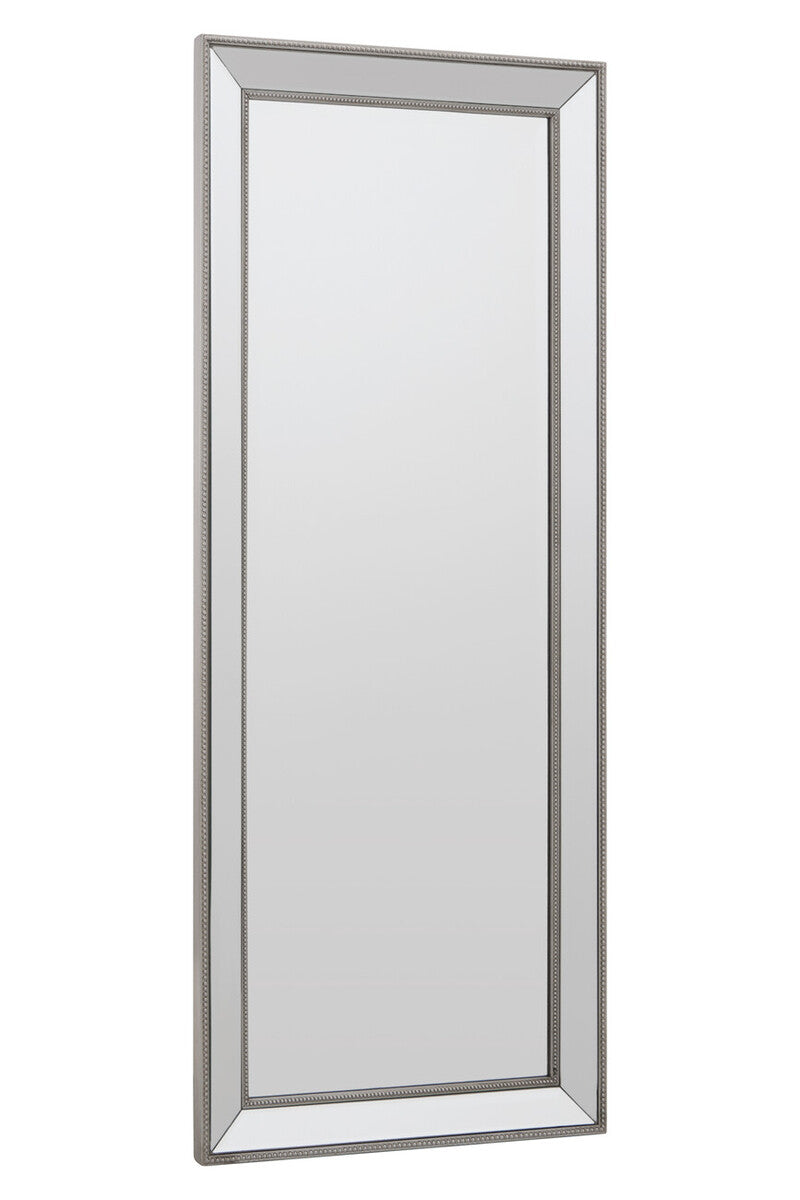 Rectangular Pane Silver Wall Mirror
