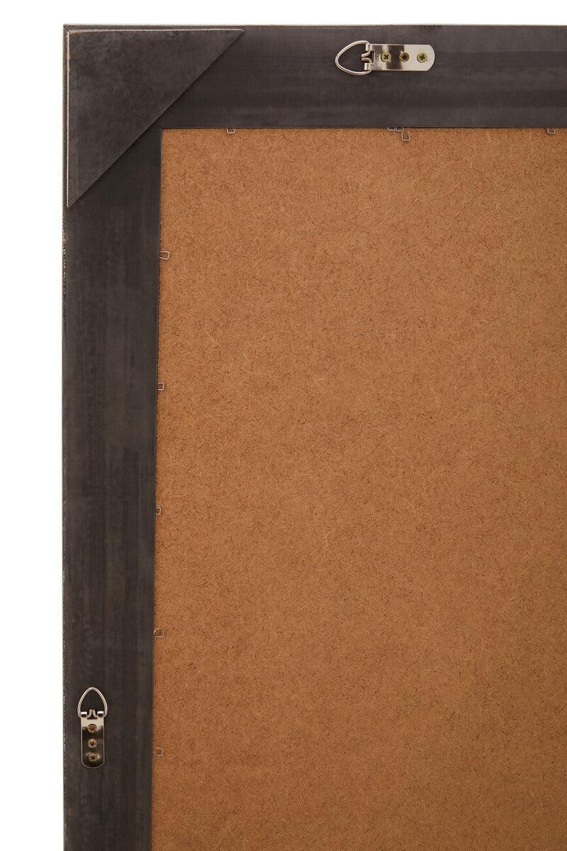 Rectangular Pane Silver Wall Mirror