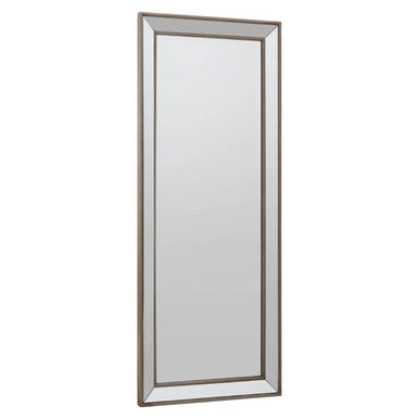Small Champagne Wall Mirror