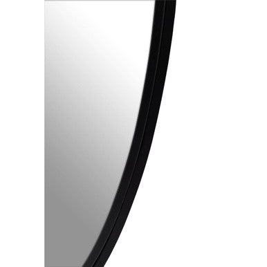 Wall Mirror with Black Finish Frame
