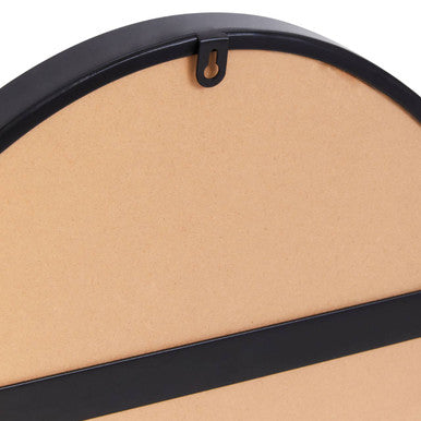 Wall Mirror with Black Finish Frame
