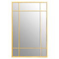 Brushed Gold Rectangular Wall Mirror