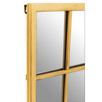 Brushed Gold Rectangular Wall Mirror