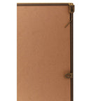 Brushed Gold Rectangular Wall Mirror