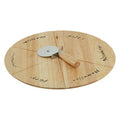 Rubberwood Pizza Board Set with Cutter