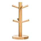 Rubberwood 6 Cup Mug Tree