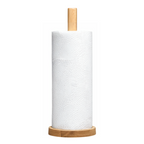 Rubberwood Kitchen Roll Holder