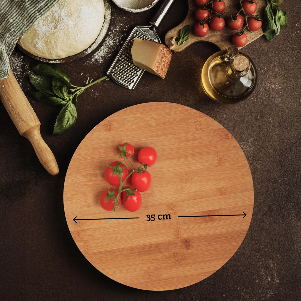 Natural Bamboo Lazy Susan
