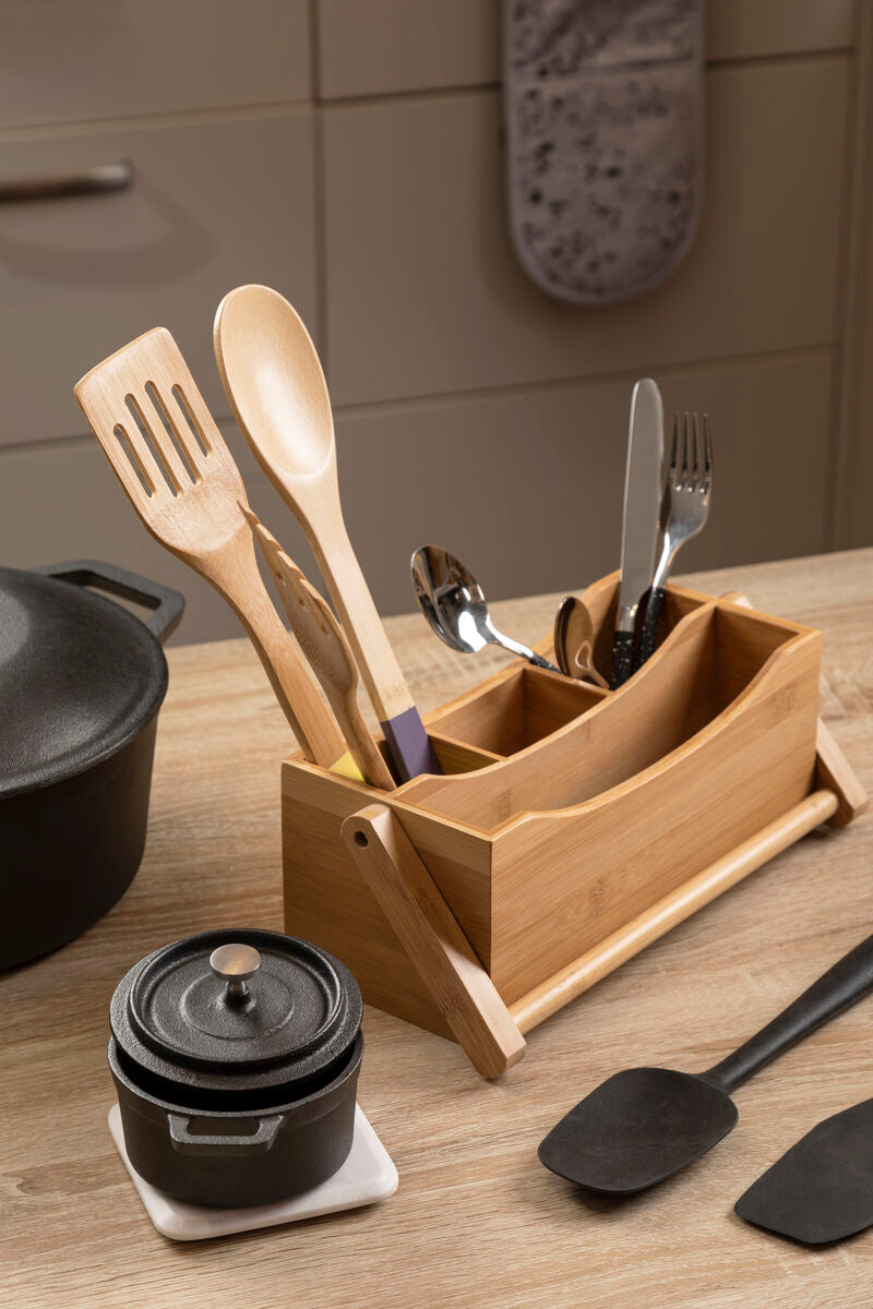 Natural Bamboo Utensil or Cutlery Holder