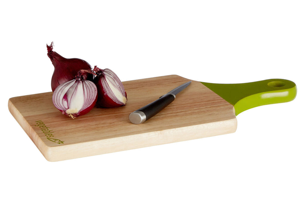 Set of Three Wooden Paddle Chopping Boards